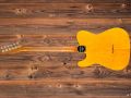 Fender CS #113 Limited Edition P90 Korina Telecaster Journeyman Relic RW, Aged Amber Natural