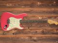 Fender CS #136 Limited Edition 1963 Stratocaster Journeyman Relic RW, Aged Fiesta Red