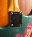 Fender CS '57 Stratocaster Masterbuilt Dennis Galuszka Heavy Relic Sherwood Green over Pink Paisley (2016)
