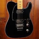 Fender American Ultra Luxe Telecaster Floyd HH MN Mystic Black