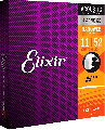 Elixir 11-52 Acoustic Custom Light 80/20 Bronze Nanoweb