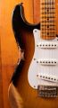 Fender CS #35 Limited Edition 1954 Hardtail Stratocaster Heavy Relic MN, Super Faded Aged 2-Color Sunburst