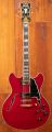 D'Angelico Excel DC Stopbar Trans Cherry