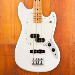Fender Player II Mustang Bass PJ MN Polar White