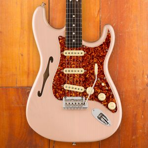 Fender FSR American Professional II Strat Thinline RW Shell Pink