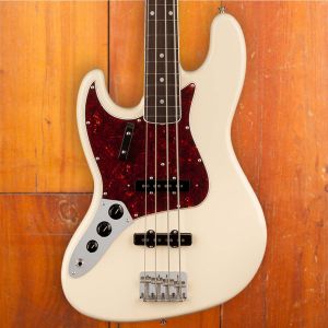 Fender American Vintage II 1966 Jazz Bass Left-Hand RW Olympic White