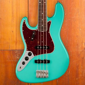 Fender American Vintage II 1966 Jazz Bass Left-Hand RW Sea Foam Green