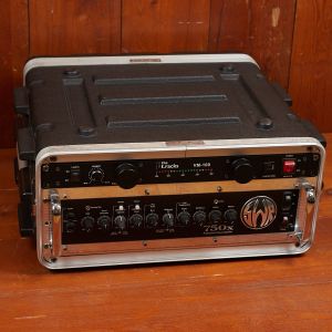 SWR 750X Bass Amp Head in rack case