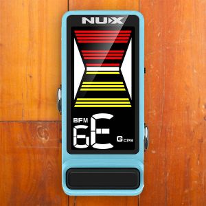 Nux Flow Tune Tuner Pedal, Blue