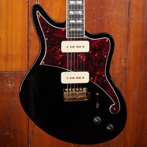 D'Angelico Deluxe Bedford Solid Black