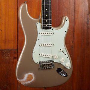 Fender CS 1960 Strat Relic Shoreline Gold