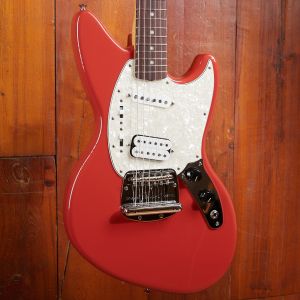 Fender Cobain Jag-Stang, Rosewood, Fiesta Red