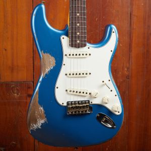 Fender CS 1960 Stratocaster, Heavy Relic, Rosewood, Lake Placid Blue
