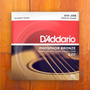 D'Addario EJ17 13-56 Medium, Phosphor Bronze