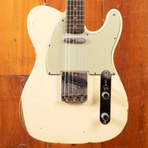 Fender CS 1960 Telecaster Relic RW Vintage White