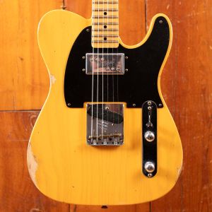 Fender CS 1952 Telecaster Relic MN Butterscotch Blonde SH