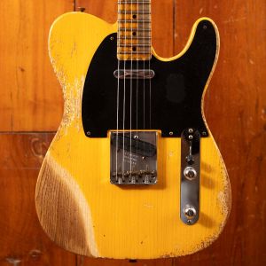 Fender CS '52 Telecaster Super Heavy Relic MN Butterscotch Blonde