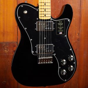 Fender American Vintage II 1975 Telecaster Deluxe MN Black
