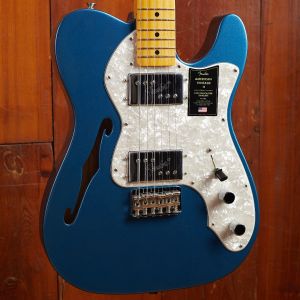 Fender American Vintage II 1972 Telecaster Thinline MN Lake Placid Blue