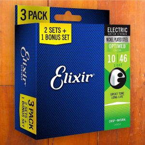 Elixir 10-46 Optiweb 3-Pack