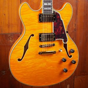 D'Angelico Excel DC XT Vintage Natural Quilt