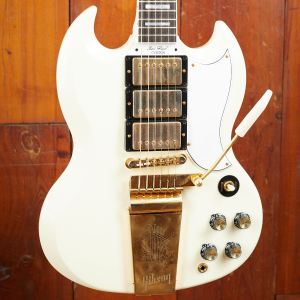 Gibson CS 1963 SG/LP Classic White - Maestro - B-Stock