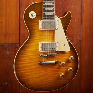 Gibson CS 1959 Les Paul Green Lemon Burst Murphy Lab Heavy Aged