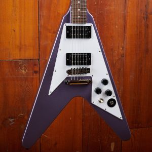 Epiphone Kirk Hammett 1979 Flying V Purple Metallic