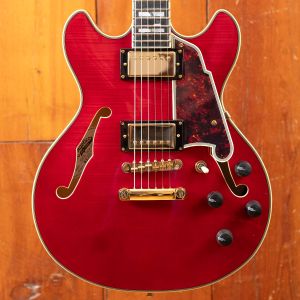 D'Angelico Excel Mini DC Trans Cherry