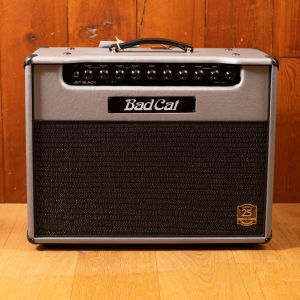 Bad Cat Jet Black - 25th Anniversary Silver Tolex