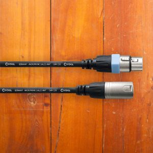 Cordial XLR male/female 3-pole - XLR microphone cable 5m