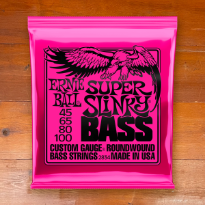Ernie Ball Bass Super Slinky Nickel, Hybrid, .045 - .100