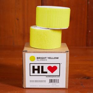 Pedaltrain 10" of Hook Loop Love, Bright Yellow