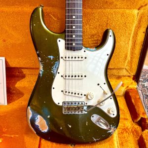 Fender CS 1963 Strat Limited Edition Olive Drab 1 of 20