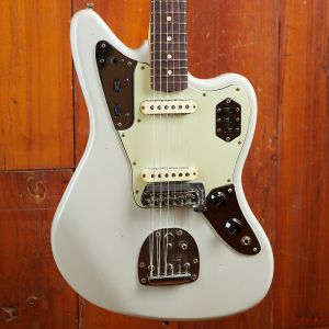 Fender CS 1962 Jaguar Journeyman Relic Olympic White