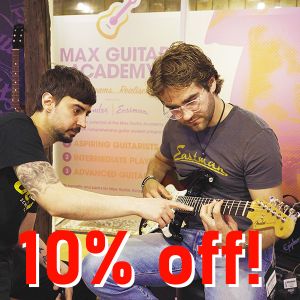 Max Guitar Academy Guitar lessons Pack 12