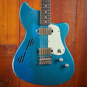 Maxwell 'The Offset' - semi hollow - Lake Placid Blue