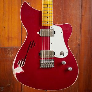 Maxwell 'The Offset' Semi Hollow - Candy Apple Red