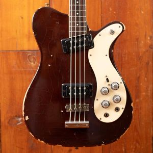 1971 Mosrite 350 Stereo Bass Burgundy