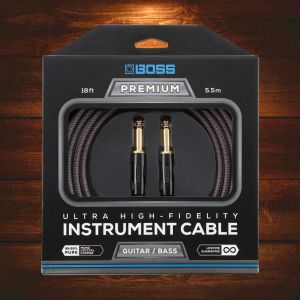 BOSS Premium Instrument Cable 5,5 meter straight BIC-P18