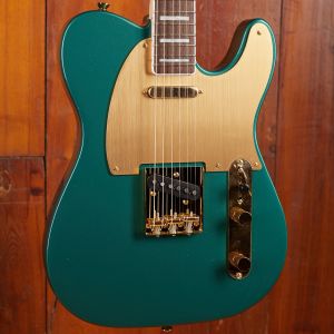 Squier 40th Anniversary Telecaster Gold Edition Sherwood Green Metallic