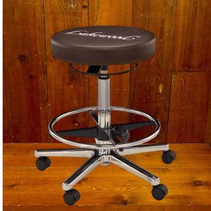 Lakewood Stool, Real Leather - Brown