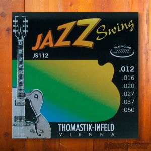 Thomastik Jazz Swing 112, Flatwound, Medium Light, 012-050