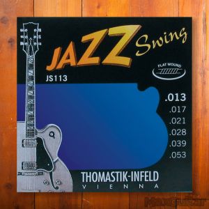 Thomastik Jazz Swing 113, Flatwound, Medium, 013-053