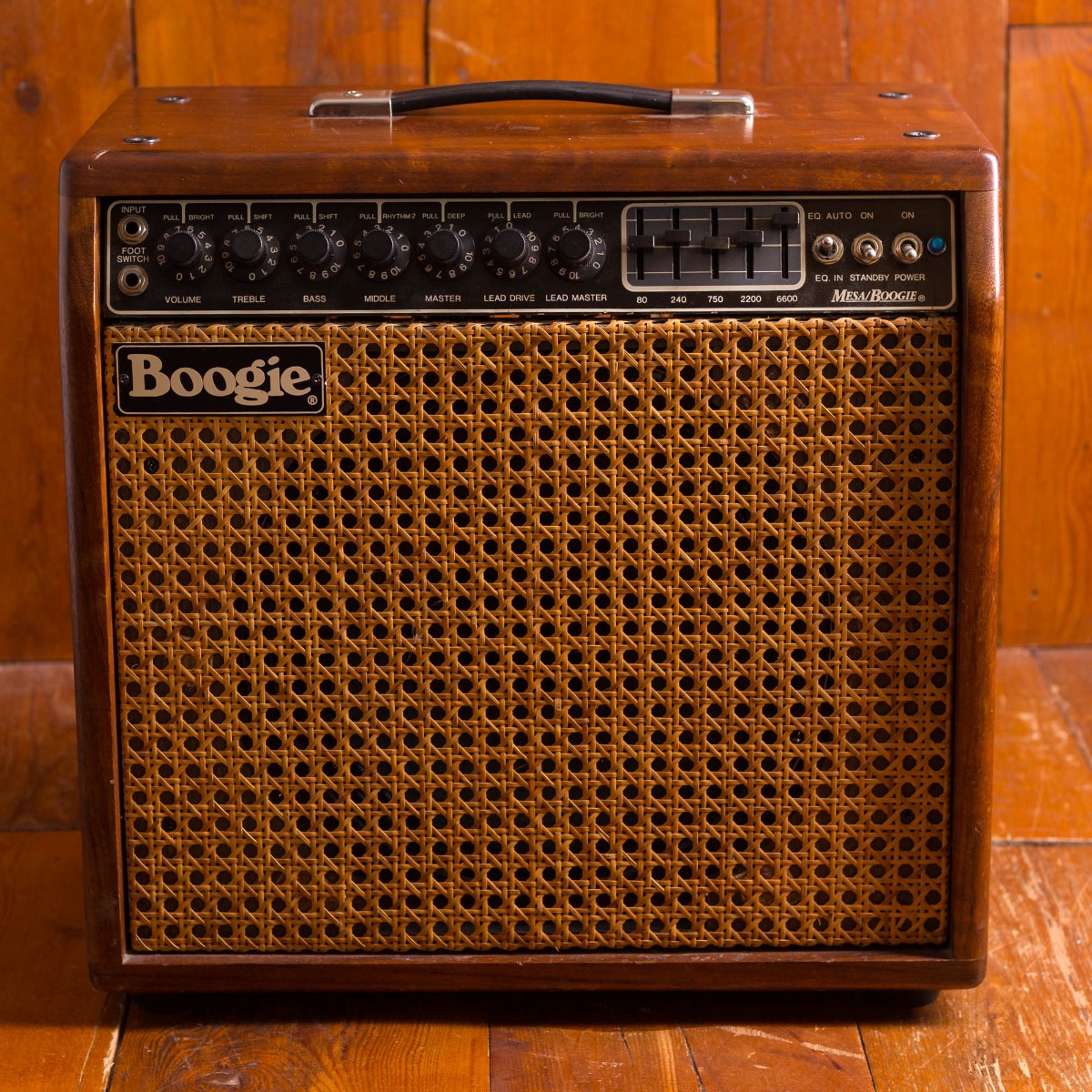 Mesa Boogie Mark Iii Red Stripe Hardwood 50W 112 1987 mesa boogie kopen in de aanbieding